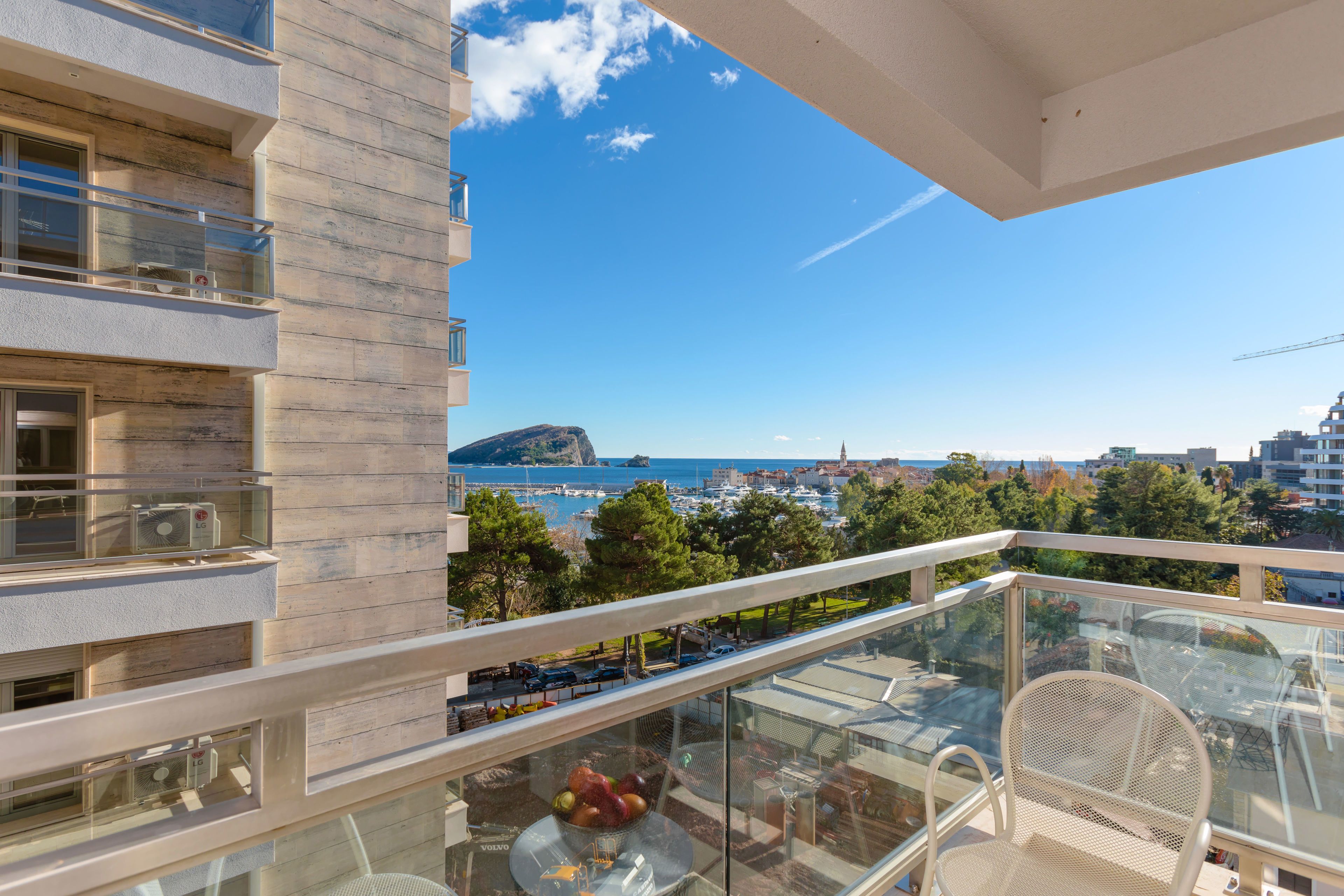 apartment, 1 bedroom, balcony, sea view | balcony view