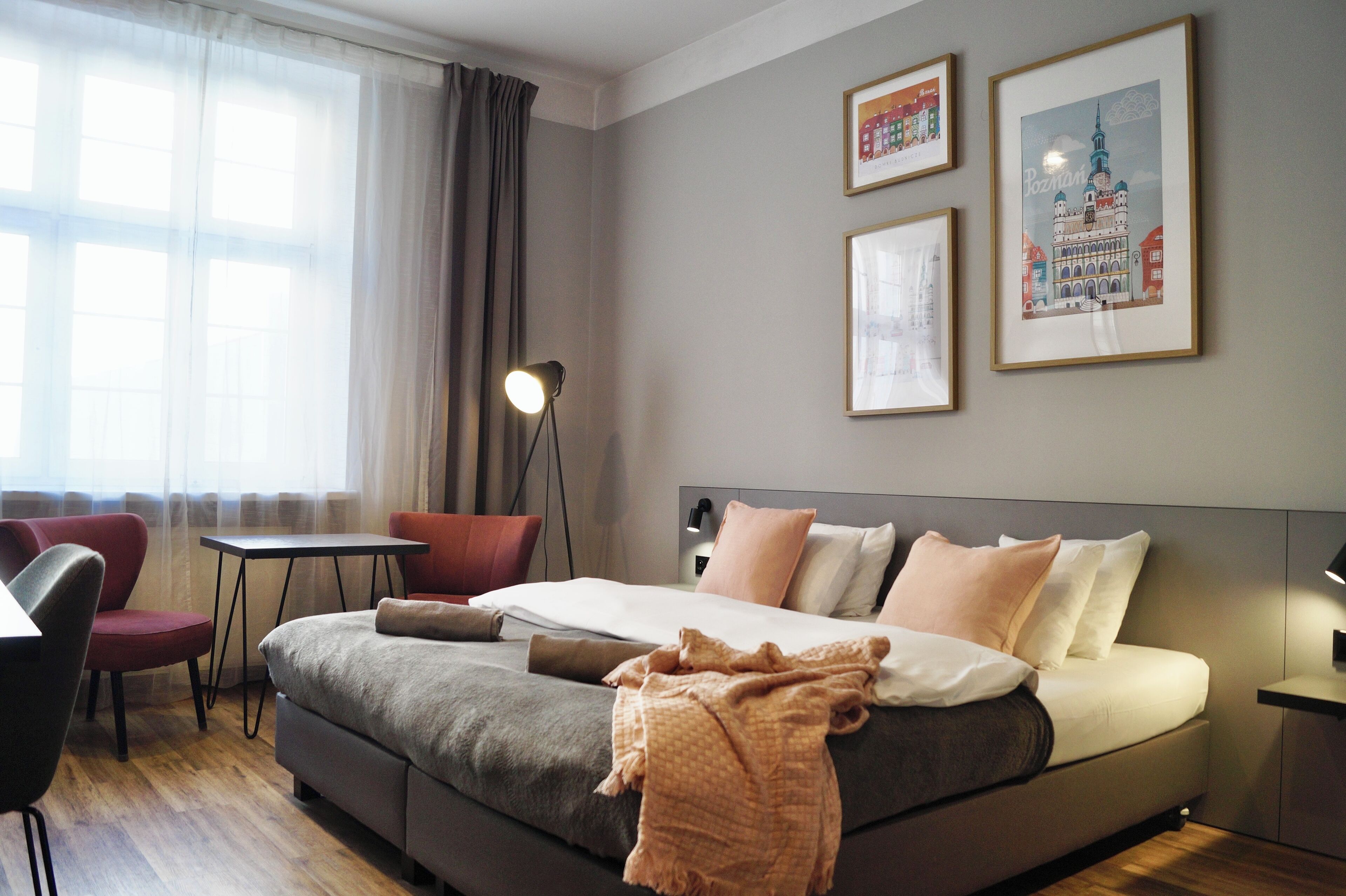 Draps en coton égyptien, literie de qualité supérieure