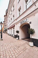 Fachada de la propiedad