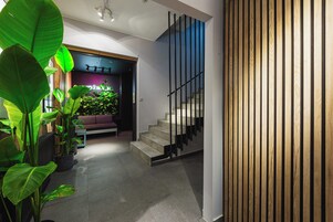 Sala de estar en el lobby