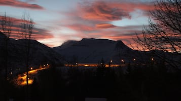 Vue sur les montagnes