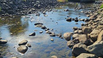 Uitzicht op het water