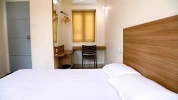 Standard Queen Bed Room | Desk, iron/ironing board