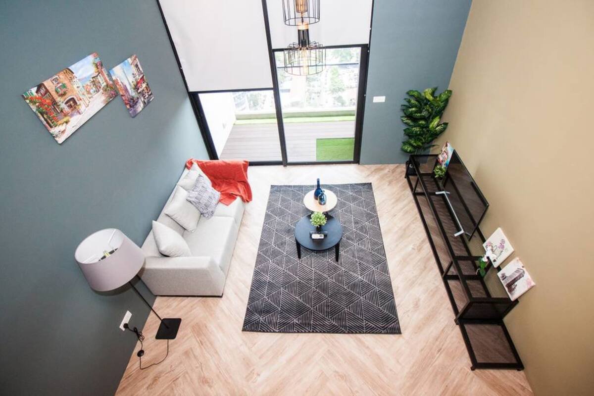 Comfort studio, 1 slaapkamer, balkon, uitzicht op stad | 1 slaapkamer, luxe beddengoed, een kluis op de kamer