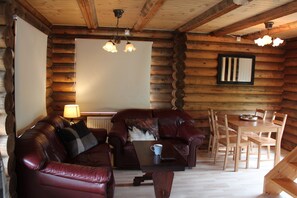 Casa de campo | Área de sala de estar | Televisión de pantalla plana 