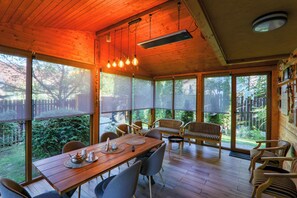 Terrace/patio - Chalet Milenium Residence Bran (Bran)