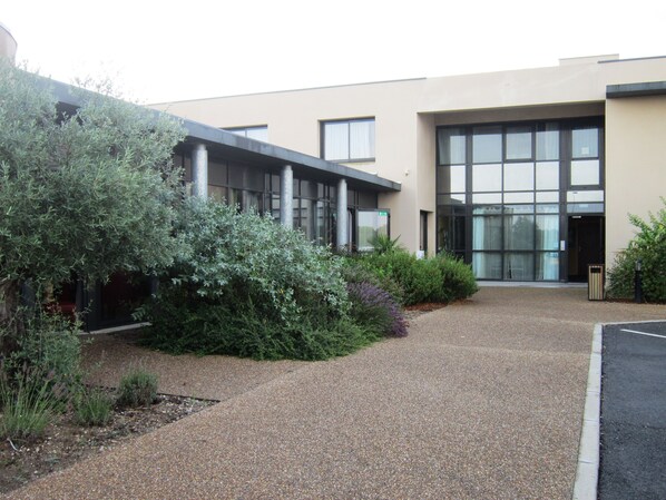 Entrée de l’hébergement