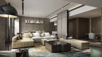 Down duvets, in-room safe, desk, soundproofing