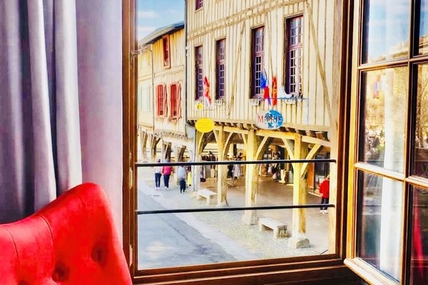 Apartamento urbano, 1 quarto, para não fumantes, vista para a cidade | Área de estar