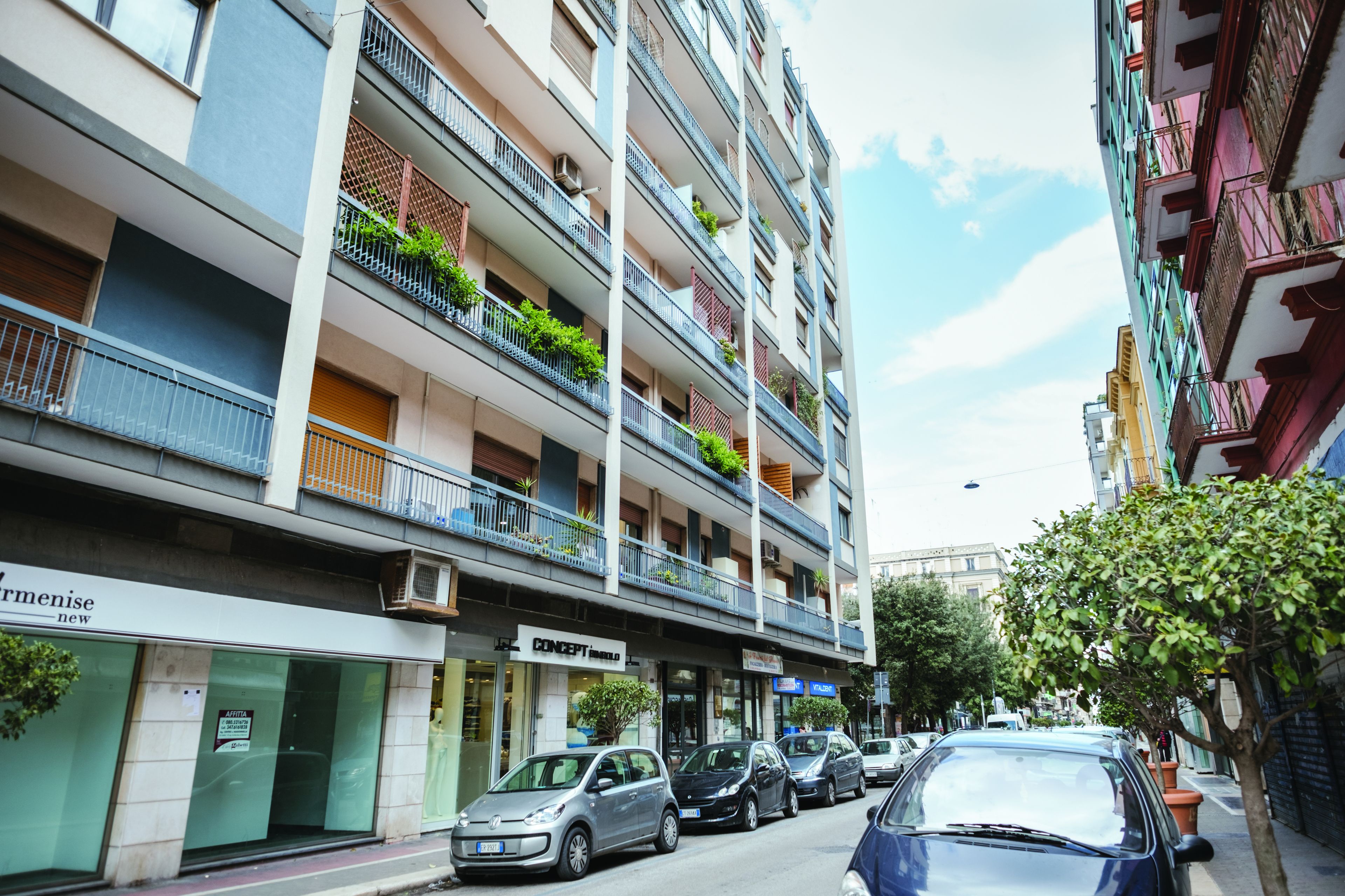 Fassade der Unterkunft