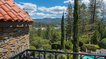 Room, 1 King Bed, Mountain View (The Lavender Room) | Balcony view