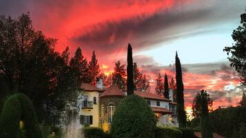 Front of property - evening/night