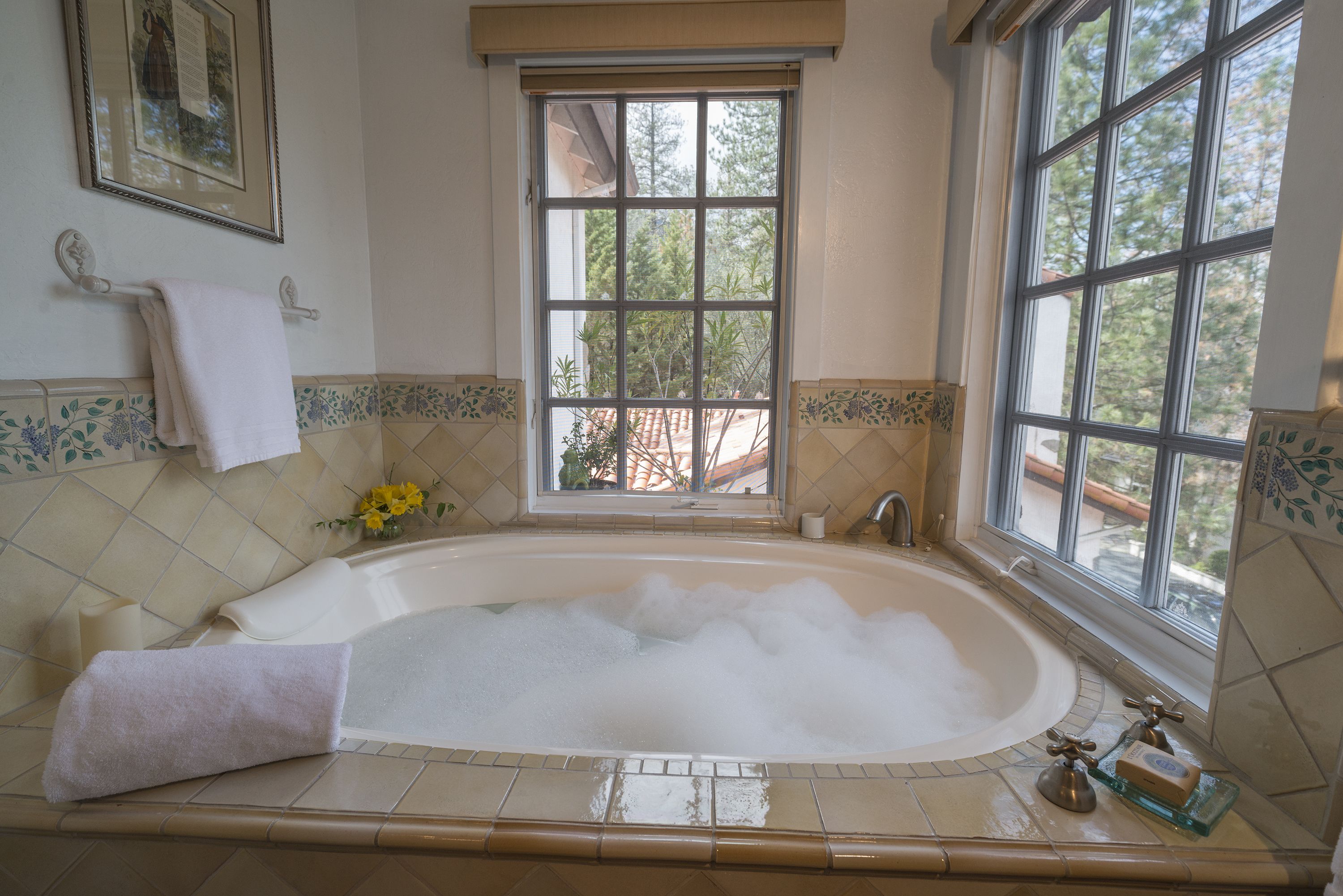 room, 1 king bed (the elderberry room) | deep-soaking bathtub