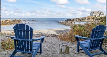 Ogunquit’s only Oceanfront Cottage on Private Ocean Beach – Perkins Cove, Maine