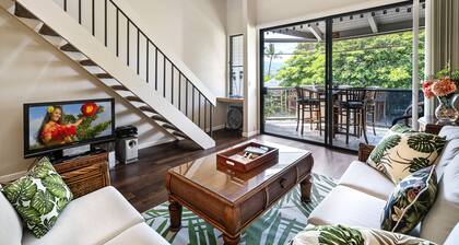 Completely redecorated Aug. 2019 1 block to beach, free wi-fi, parking, and AC