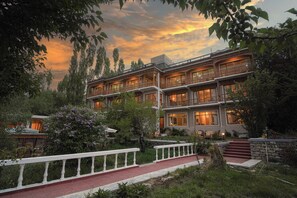 Façade de l’hébergement