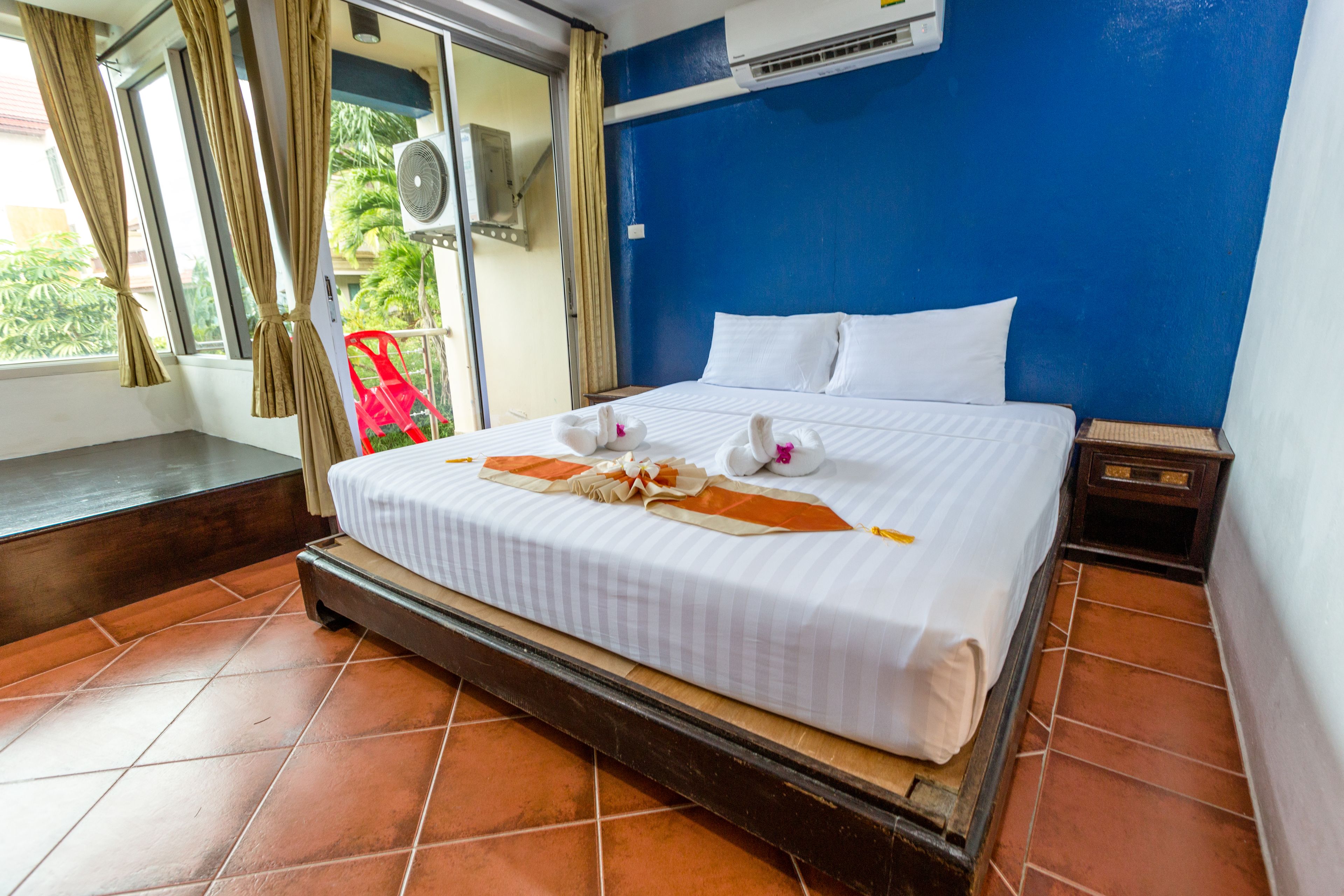 deluxe double room, 1 king bed, balcony | view from room