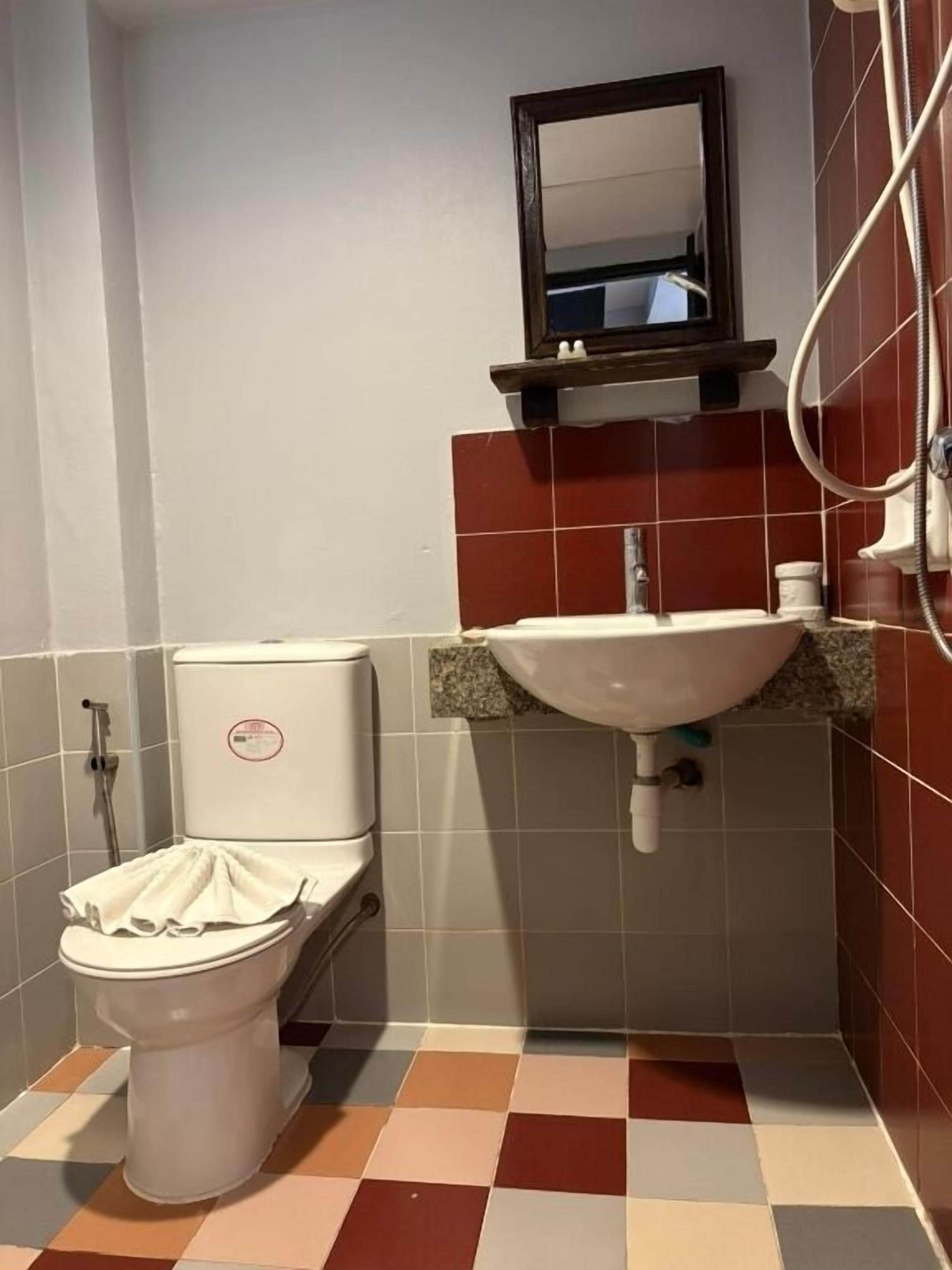 free toiletries, hair dryer, towels, soap