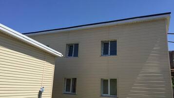 Majoituspaikan julkisivu