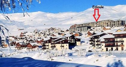 Gemütliches Studio 4 Pers., Ski-In/Ski-Out La Toussuire