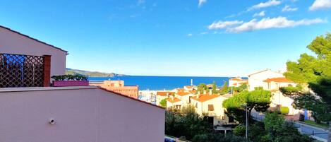 Uitzicht vanuit accommodatie