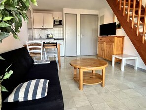 TV - 2P Apartment with Mezzanine and Parking in Argelès-sur-Mer (Argelès-sur-Mer)