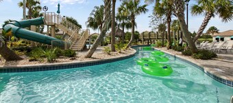 ⭐⭐⭐⭐⭐ChampionsGate, 9 Bed Luxury Exec Villa, Sleeps 30, West Facing Pool & Spa