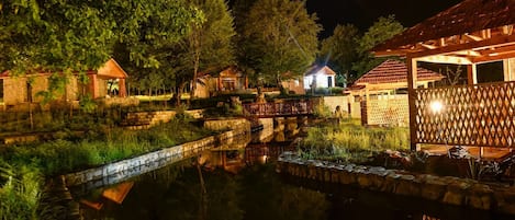 Front of property - evening/night
