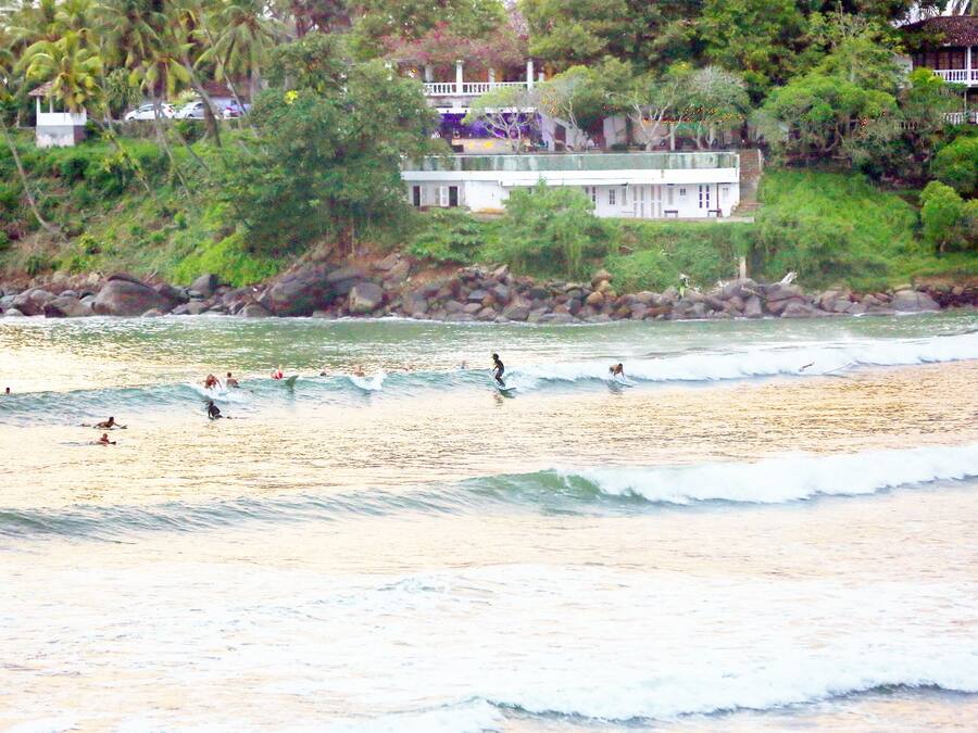 Surfing/bodyboarding