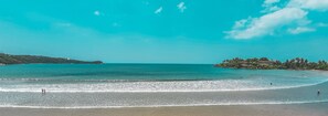 On the beach