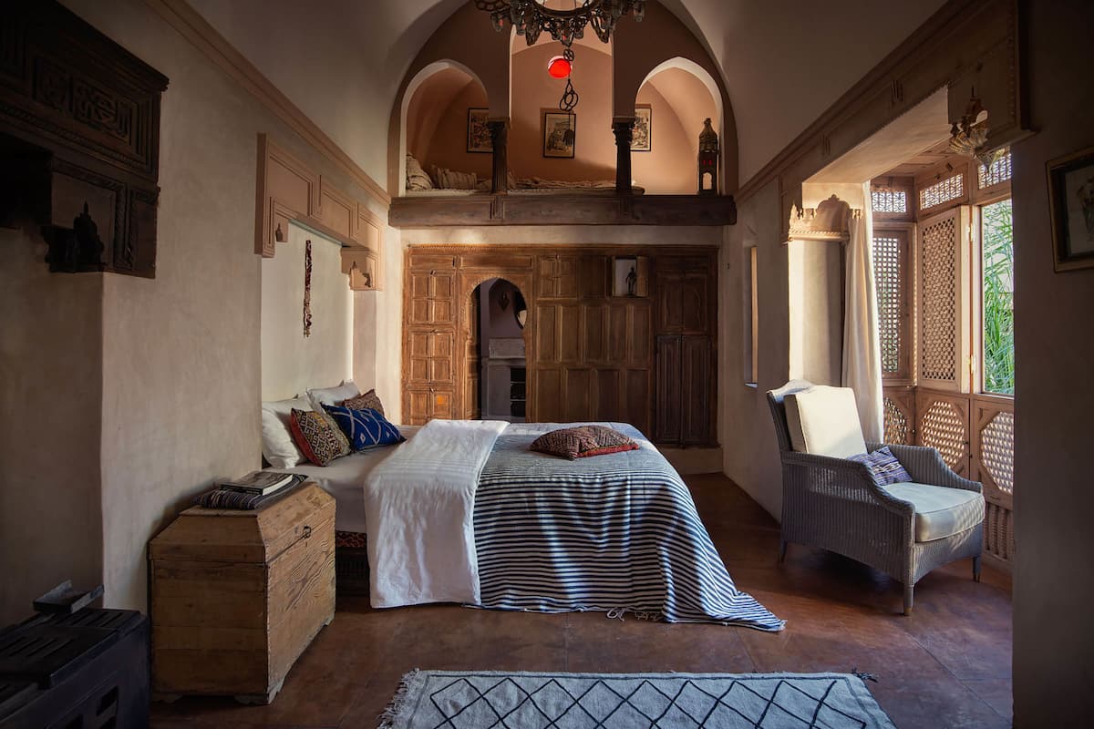 Deluxe tweepersoonskamer | Italiaanse Frette-lakens, luxe beddengoed, individueel gedecoreerd