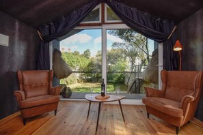 Comfort Bungalow, 1 Queen Bed, Garden View, Garden Area | 1 bedroom, blackout drapes, iron/ironing board, free WiFi