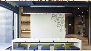 Daily buffet breakfast (EUR 7.95 per person)