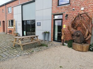 Façade de l’hébergement