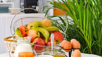 Petit déjeuner buffet servi tous les jours en supplément