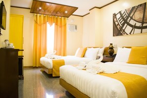 Double Deluxe Room | Desk, iron/ironing board, free WiFi - Royal Mansion Hotel (Tabaco City)