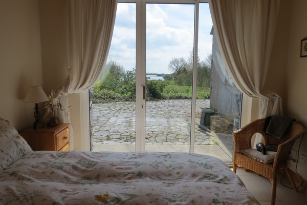 patio access from double bedroom .