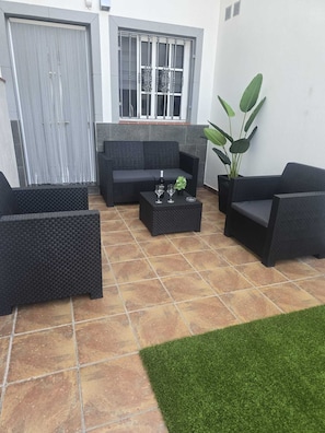 Terrace/patio - Beautiful new house, with terrace / solarium in Arona (Arona)