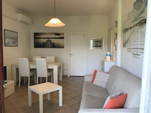 TV, DVD player, mesa de pingue-pongue, livros