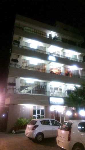 Front of property – evening/night