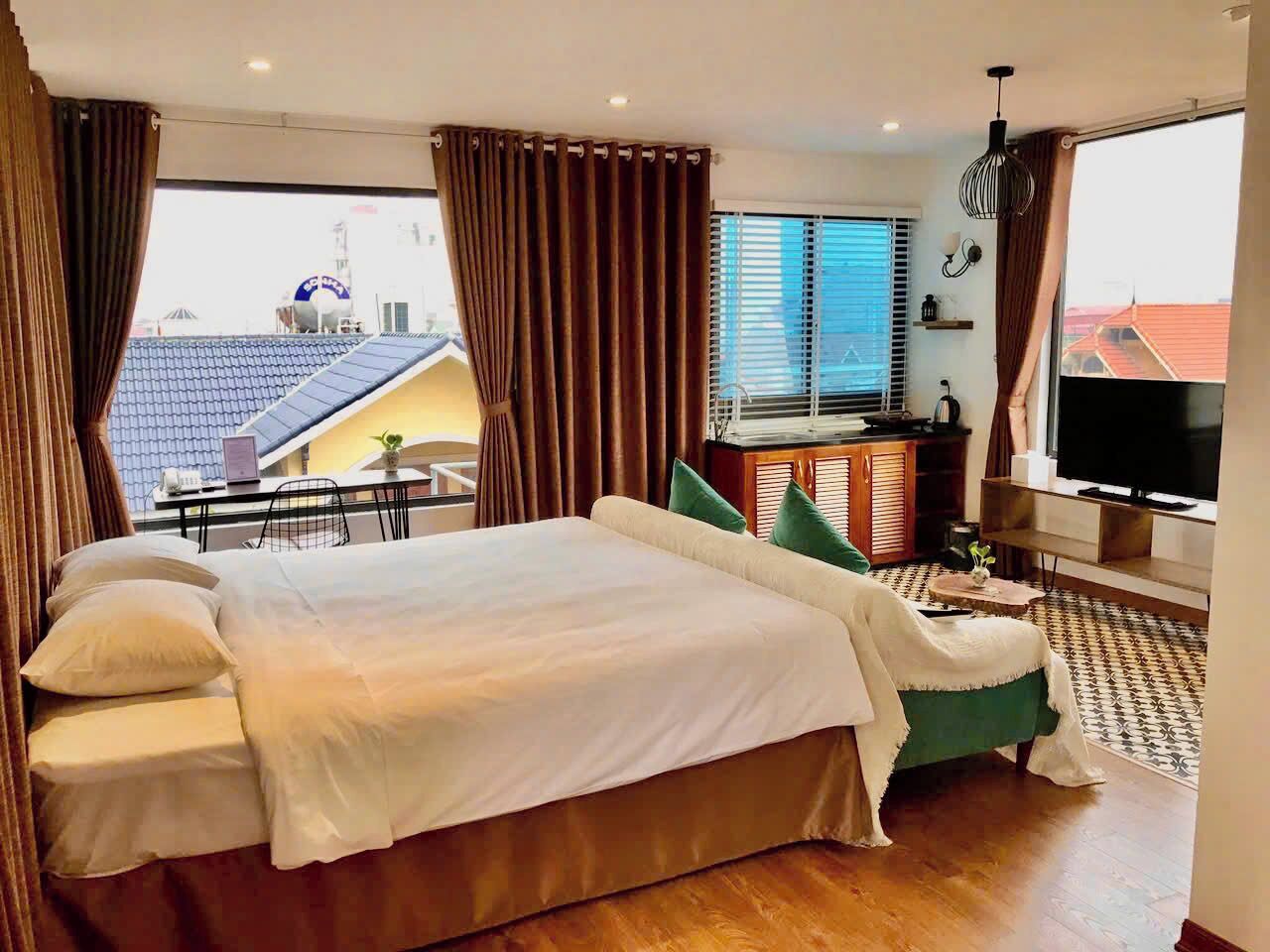 Suite Signature, 1 letto king, patio, vista città | Angolo cottura privato