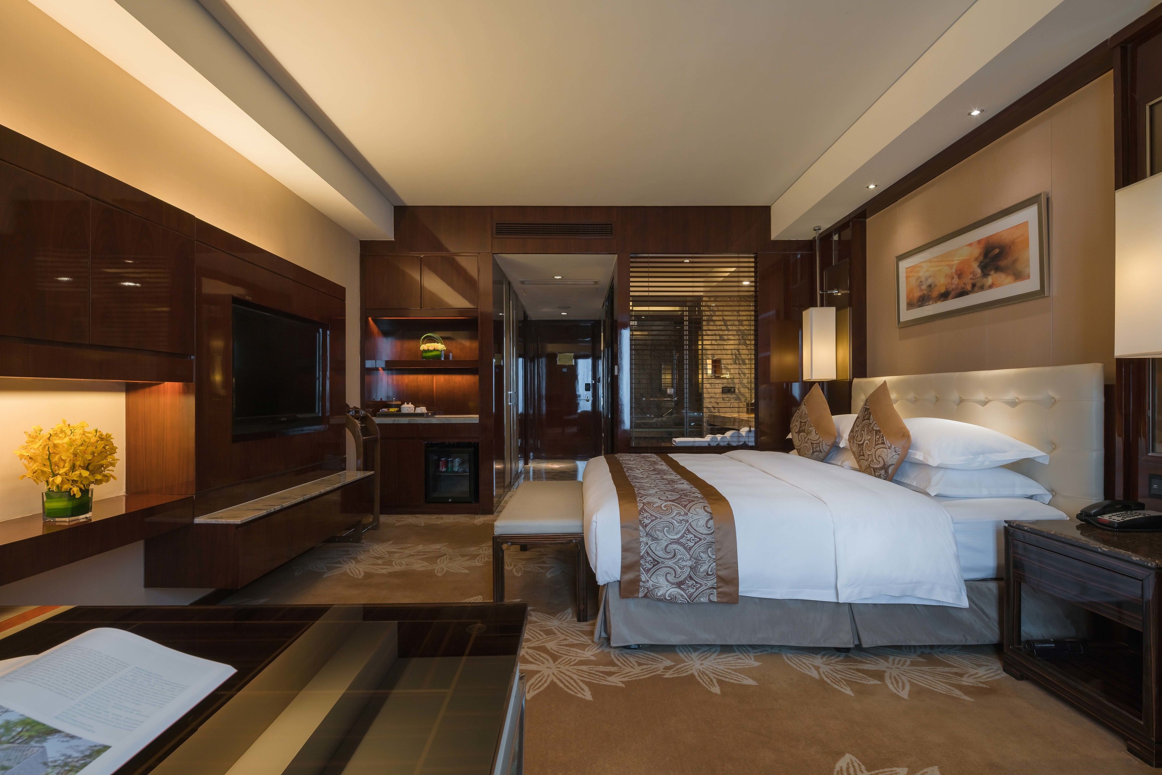 Minibar, in-room safe, desk, blackout curtains