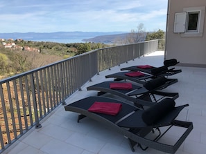 Terrace/patio - Apartment with XXL terrace and infinity pool !!! (Brsec)