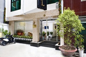 Entrada de la propiedad