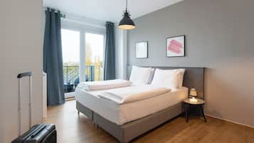 Penthouse, 3 Bedrooms, Balcony | Individually decorated, individually furnished, laptop workspace