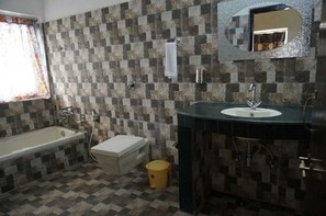 Comfort Double or Twin Room, 1 Bedroom, River View | Bathroom | Free toiletries, towels, soap, shampoo - Hotel Mahamaya Palace (Gaya)