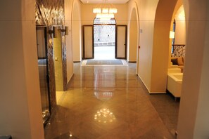 Interior entrance