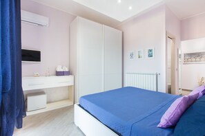クラシック ダブルルーム テラス | ミニバー、セーフティボックス (室内)、客室ごとに異なる装飾、客室ごとに異なるインテリア