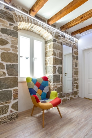 Studio Apartment Annex building | Living area | Flat-screen TV