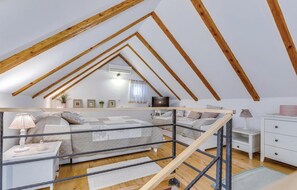 1 quarto, roupa de cama
